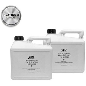 Resim Rtv-2 Platinum Kalıp Silikonu 10 Shore 10 Kg 