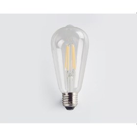 Resim Rustik Led Ampül Flamanlı Şeffaf 8w Beyaz Işık CT-4353-B Cata 