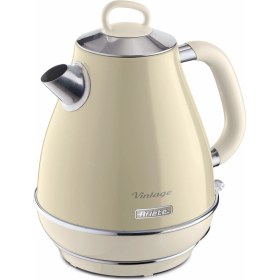 Resim Ariete Vintage Bej 1.7 Litre Kettle ve Iki Hazneli Ekmek Kızartma Makinesi 