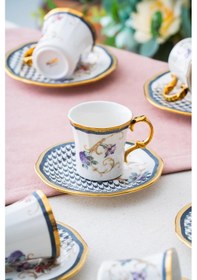 Resim Acar Breeze 6 Kişilik Kahve Fincanı Takımı - 90 Ml renkli 