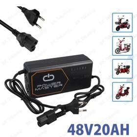 Resim BK Teknoloji 48V20AH 48 Volt 20 Amper Elektrikli Bisiklet Akü Şarj Cihazı 