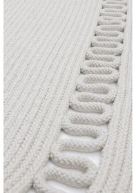 Resim Koza Home Cesta Amerikan Servis El Yapımı Pamuklu Krem Jüt Örme Dekoratif R Standart 