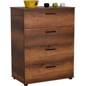 Resim Trendline 4 Çekmeceli Şifonyer - Oslo Ceviz 