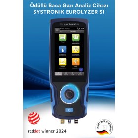 Resim Systronik Eurolyzer S1 Ödüllü Baca Gazı Analiz Cihazı Allrounder Set 40.000 Ppm 