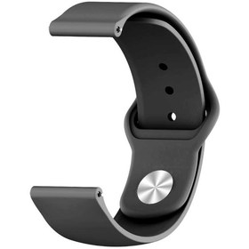 Resim Samsung Galaxy Watch Active 2 40mm ile Uyumlu 20mm Silikon Kordon 