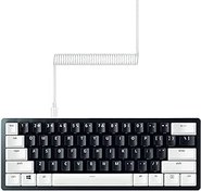 Resim Razer PBT Klavye + Sarmal Kablo Yükseltme Seti: Dayanıklı Doubleshot PBT - Evrensel Uyumluluk - Tuş Kapağı Çıkarma Aleti ve Sabitleyiciler - Taktik Olarak Sarılmış ve Tasarlanmış - Örgülü Fiber Kablo 