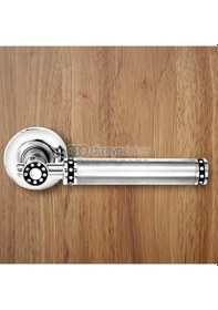 Resim Kapı Kolu Taşlı Saten Krom 303t Wc 