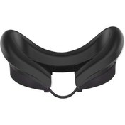 Resim Pazly Meta Quest 3 Vr Kulaklık Göz Maskesi Silikon Ter Önleyici Kapak - Siyah Siyah 