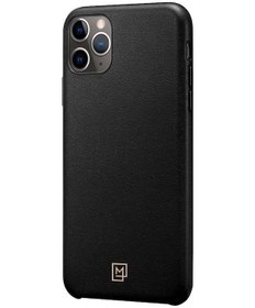 Resim SpigeniPhone 11 Pro İle Uyumlu Kılıf La Manon Câlin Premium Deri Tasarım Chic Black 