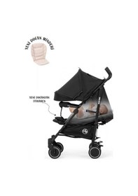 Resim Maxi Taxi Floki Tam Yatar Baston Bebek Arabası - Siyah MAXITAXI.084 