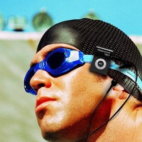 Resim Fockety Su çirmez Mp3 çalar, Yüzme kulaklıklı 8GB sualtı Müzik çalar, Kısa Kordon, Sörf Için Sörf Için Sörf Yapmak Için (BLACK) 