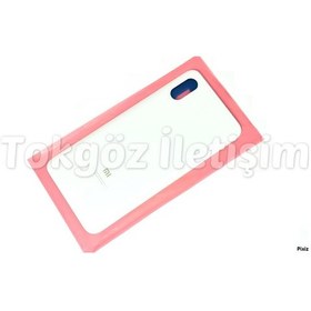 Resim Tkgz Xiaomi Mi 8 Pro Arka Pil Batarya Kapak Cam Beyaz 