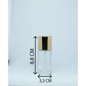 Resim D&B Boş Parfüm Şişesi 20 ml (5 Adet) (TEKRAR DOLDURULABİLİR) Boş Şeffaf Şişe 