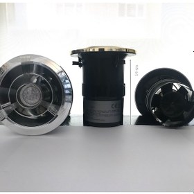 Resim Airluks Lıghtfan Işıklı Banyo Fanı Krom - Altın 