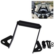 Resim Dinosaurs V85tt Navigasyon Braketi 12mm + 22mm Moto Guzzı V85 Tt 2019 - 2020 Motosiklet Ön Camı Gps Navigasyon Braketi Gosterildigi Gibi 