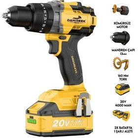 Resim Dawreek Tech DT04D Akülü Vidalama 