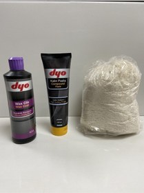 Resim Dyo Sarı Kalın Pasta Takımı 