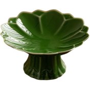 Resim Suntek Seramik Ayaklı Küçük Ekmeklik Atıştırmalıklık 