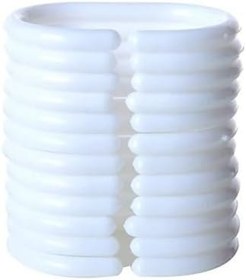 Resim Jackline Banyo Duş Perdesi 4247 Kahve Tek Kanat 1x120x200 