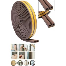 Resim Kauçuk Kapı ve Pencere Yapışkanlı Izolasyon Bandı 