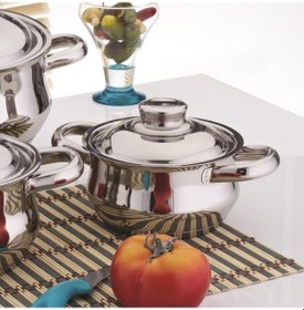 Resim Gülsan Çelik Dide Güveç Tencere Set 3 Lü 14/16/18Cm 