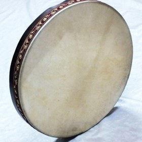 Resim 41 X 5 Cm Animal Skin Bendir Turkish Percussion Frame Drum 