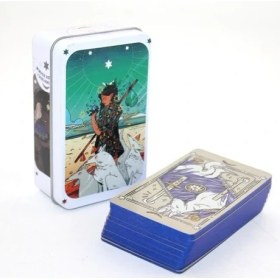 Resim Metal Kutulu Tarot Kartı White Numen 