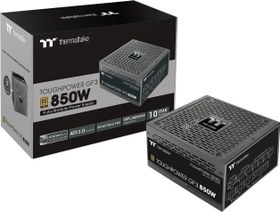 Resim Thermaltake 850W 80+ Gold Toughpower Gf3 Ps-Tpt-0850Fnfage-3 Pcıe 5.0 Tam Modüler Power Supply 