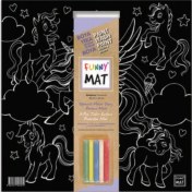 Resim Funny Mat - Unıcorn 40X40CM 