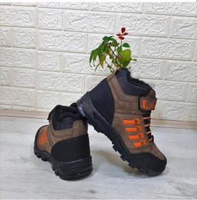 Resim Black Sea 542 Vizon Kürklü Fermuarlı Cırtlı Erkek Çocuk Bot 001 