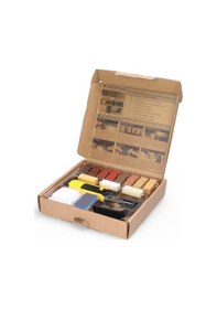 Resim Ximistore9 Evde Parke Tamir Seti - 11 Mum Bloklu Ahşap Zemin Onarım Kiti 