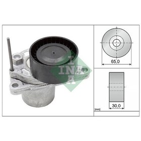 Resim INA 534062410 ALTERNATÖR GERGİ RULMANI (KÜTÜKLÜ) MEGANE III-SCENI 