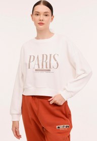 Resim WL MARLEY 16BT133 4PR Ekru Kadın Sweatshirt 