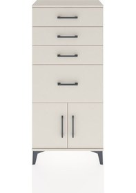 Resim Hyperion Dolap 4 Çekmeceli 2 Kapaklı 60x44x134 Aytaşı-aytaşı Aytaşı 