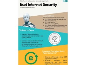 Resim Eset Internet Security 2024 5 Cihaz 1 Yıl - Dijital Lisans 