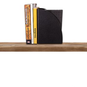 Resim Deri Kitap Tutucu Siyah 