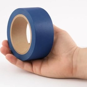 Resim Esranın Dünyası Maskeleme Bandı Boyacı Tadilat Mavi Kağıt Bant 48 mm x 30 M Ahşap Cam Metal Oto Boya Yüzey Koruma 
