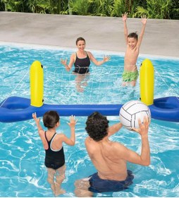 Resim Sole Bestway 52133- Şişme Su Voleybol Seti (244 X 64 cm)- Full Voleyball SETİ 