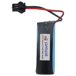 Resim 18500 3.7V 1800Mah 15C Li-Ion Helikopter Pil 18Mm Çap 50Mm Uzunlu 