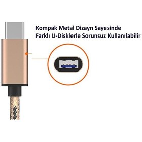 Resim Gplus Tc319 Utv007 Chip Android Video Dvr Uyumlu Type C Otg Kablo 