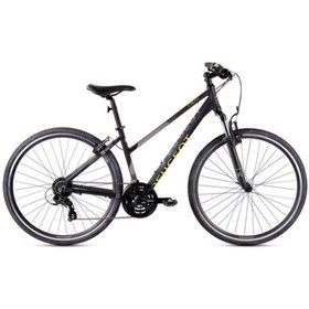 Resim Peugeot T18-fs Hybrıd Kadın Şehir Bisikleti 380h V 28 Jant 24 Vites Tourney Siyah Mısket 