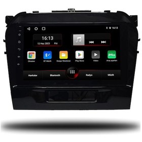 Resim Navigo Suzuki Vitara Android Carplay Multimedya 2015-2022 4gb Ram + 64gb Hafıza + 8 Çekirdek 