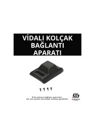 Resim Pel Mokka Abs Vidalı Kol Dayama Kolçak Alt Adaptör 2016-2019 A+kalite 