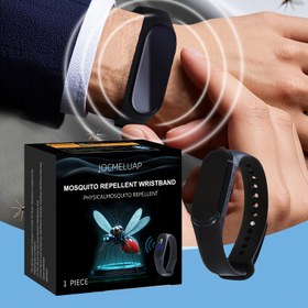 Resim Fiziksel Sivrisinek Uğursuzluğu Bileği ve Elektronik Saat Taşınabilir Silikon Böcek Uğursuzluğu Bileği Açık Hava Kampı, Balıkçılık ve Ev Kullanımı için 