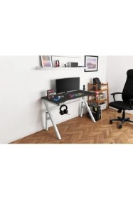 Resim Vivense Cooper Oyuncu Masası, Beyaz, 103X50 