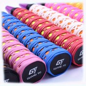 Resim 1 adet Hafif Badminton Raketi Tutma Bandı - Çift Renkli Nefes Alabilen Kaymaz Band, Şok Emici, Kaymaz ve Ter Emici, Kontrol ve Konforu Artırmak İçin, Badminton Ekipmanı, Spor Ekipmanı, Spor Tasarımı, Yüksek Kaliteli Malzeme 