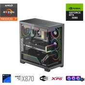 Resim Eternal Power Ryzen 7 9800X3D 32GB Ddr5 2tb M.2 Rtx 5080 X870 Wıfı 1000W 360M 