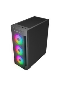 Resim Rampage Vıgılant Mesh 650W 80+ Bronze Rgb Fan Atx Siyah Mıd Tower Oyuncu Kasası 