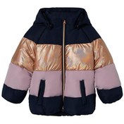 Resim Name İt Lacivert Kız Bebek Mont NMFMILLE PUFFER JACKET BLOCK FOIL 