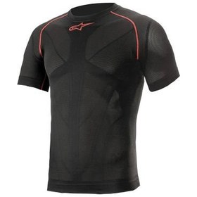 Resim Alpinestars Ride Tech V2 Yazlık Üst İçlik Siyah / Kırmızı 